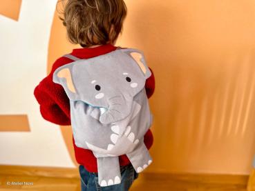 Preview: Tierbeutel Elefant by Käselotti Panel ca. 80cm 